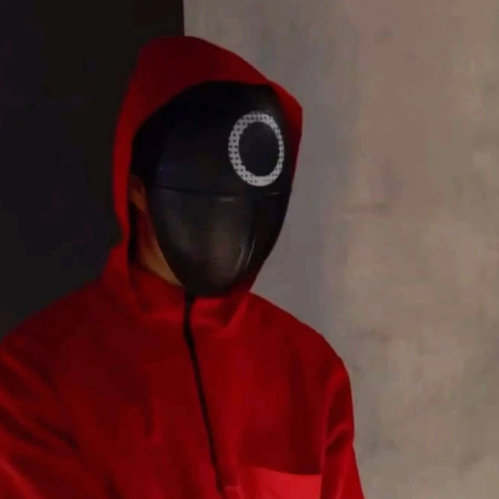 Korean Cosplay TV Disguise Mask Full Face Masks Masquerade Accessory Square Circle Triangle for HALLOWEEN Party Role Play Outfit