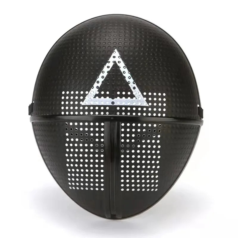 Korean Cosplay TV Disguise Mask Full Face Masks Masquerade Accessory Square Circle Triangle for HALLOWEEN Party Role Play Outfit