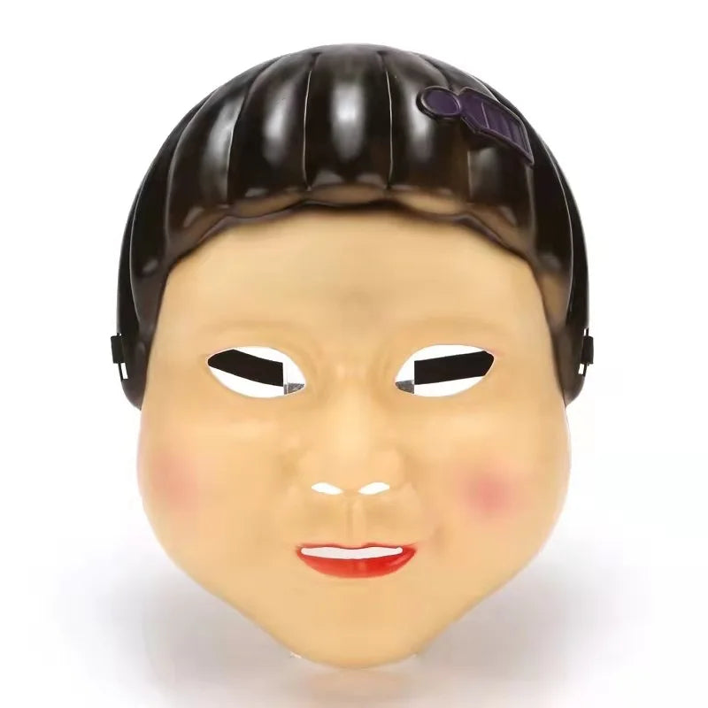 Korean Cosplay TV Disguise Mask Full Face Masks Masquerade Accessory Square Circle Triangle for HALLOWEEN Party Role Play Outfit