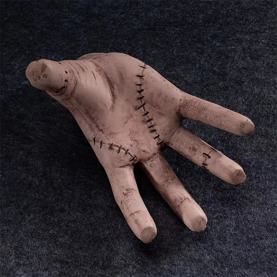 Halloween Horror Props Broken Hands Horror Wednesday Thing Hand Toy Latex Figurine Home Decor Desktop Crafts Party Costume Prop