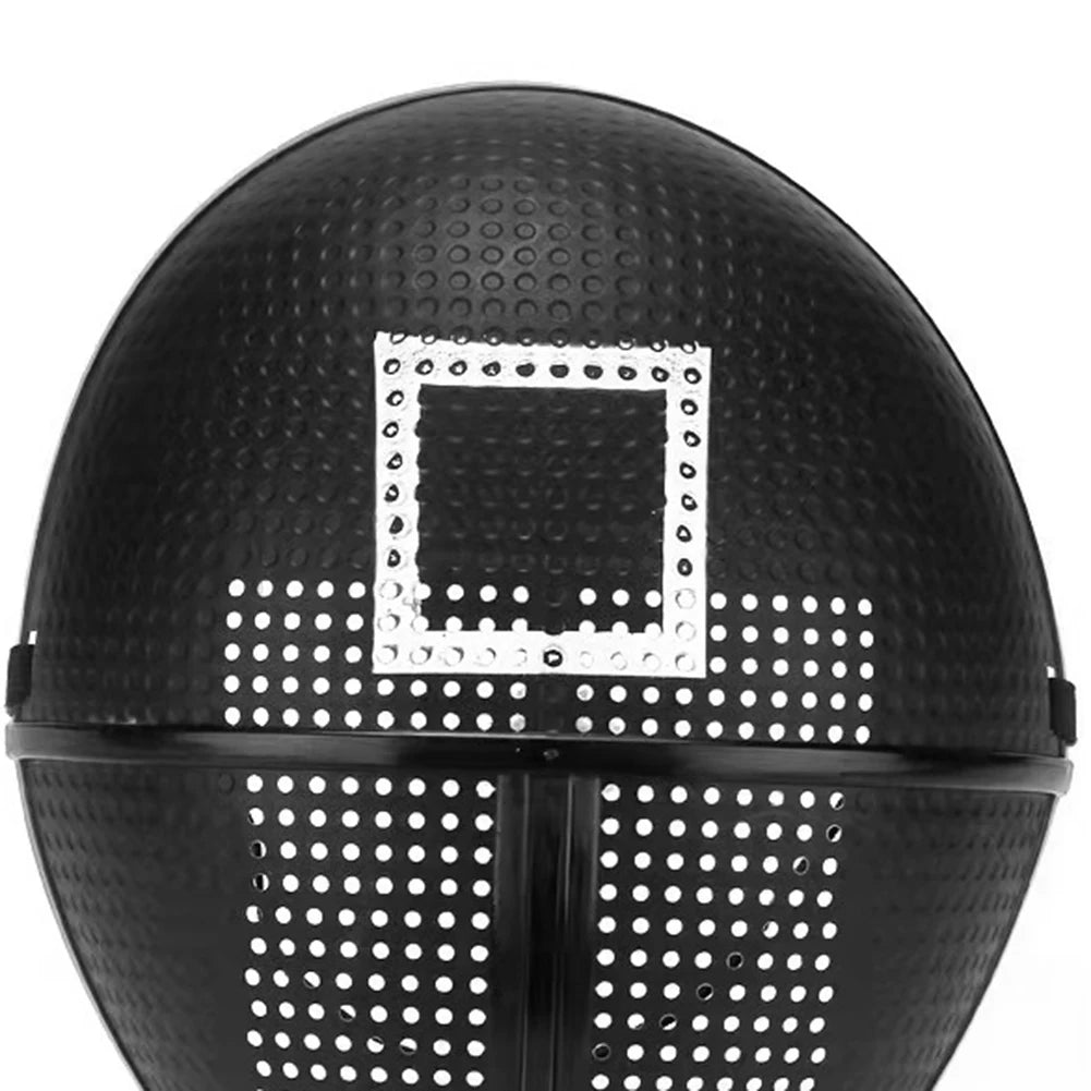 Korean Cosplay TV Disguise Mask Full Face Masks Masquerade Accessory Square Circle Triangle for HALLOWEEN Party Role Play Outfit